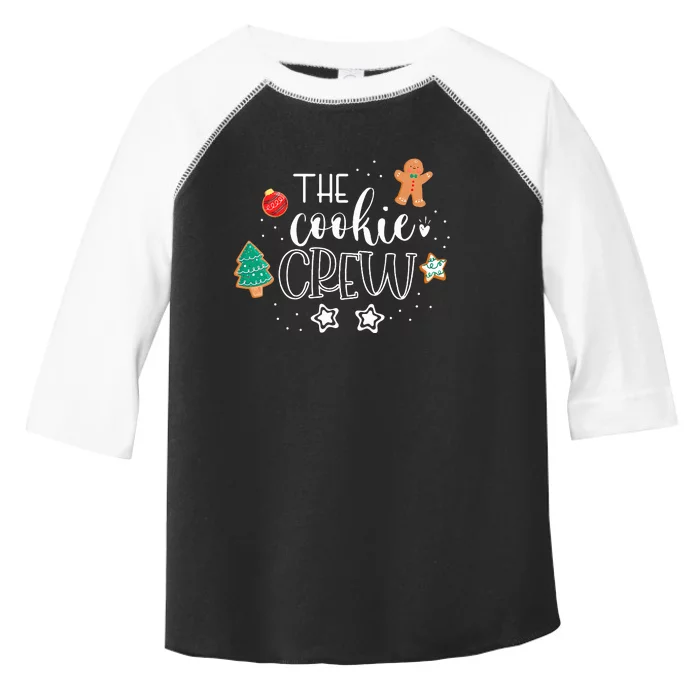 The Cookie Crew Christmas Baking Cookie Lover Toddler Fine Jersey T-Shirt