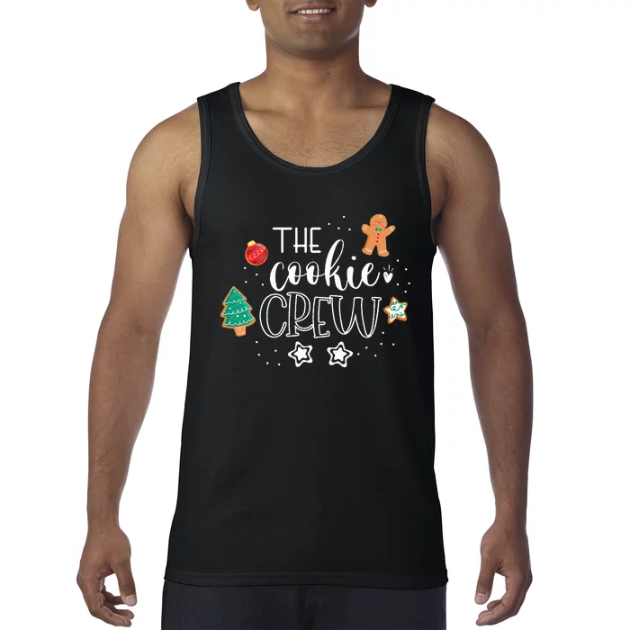 The Cookie Crew Christmas Baking Cookie Lover Tank Top