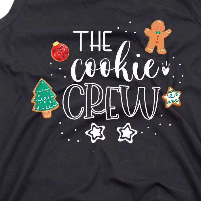 The Cookie Crew Christmas Baking Cookie Lover Tank Top