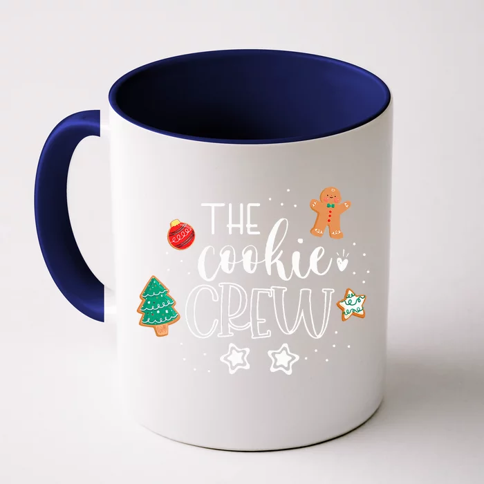 The Cookie Crew Christmas Baking Cookie Lover Front & Back Coffee Mug