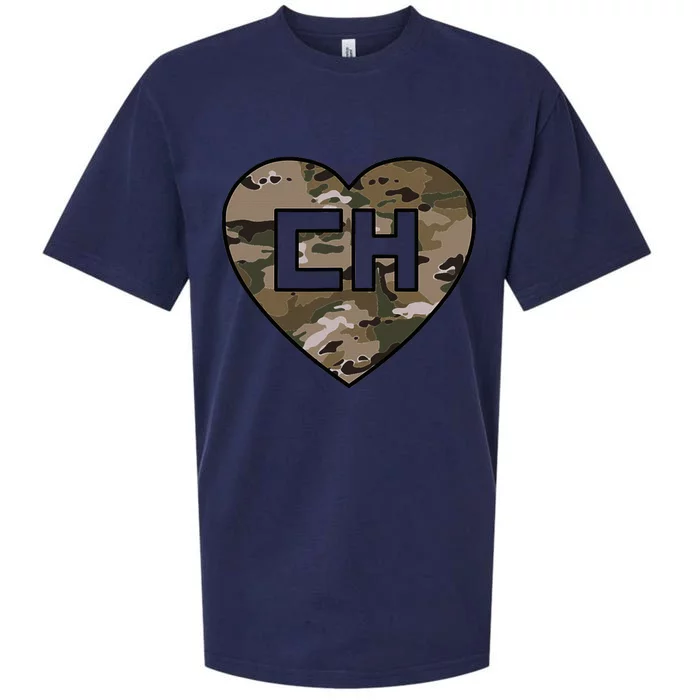 Tactical Chapulin Camo Heart Sueded Cloud Jersey T-Shirt