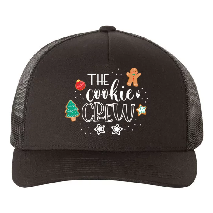 The Cookie Crew Christmas Baking Cookie Lover Yupoong Adult 5-Panel Trucker Hat