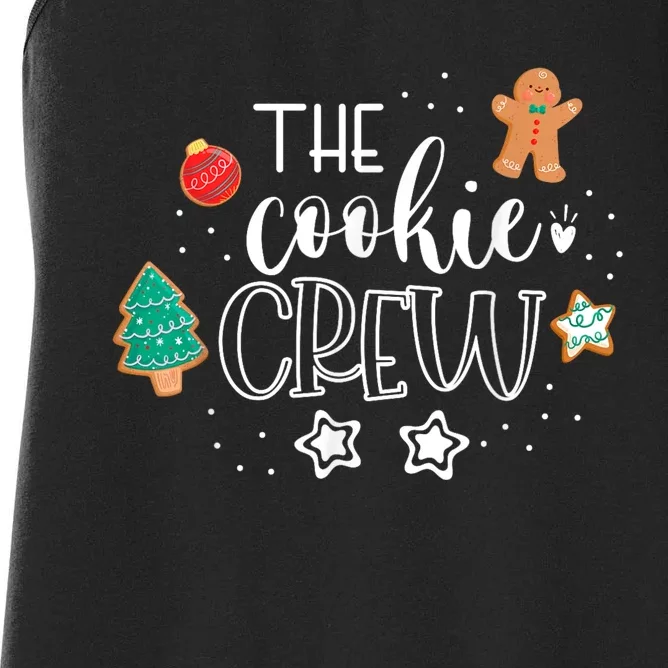 The Cookie Crew Christmas Baking Cookie Lover Women's Racerback Tank