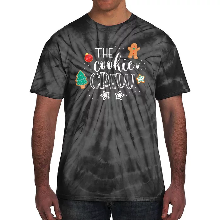 The Cookie Crew Christmas Baking Cookie Lover Tie-Dye T-Shirt