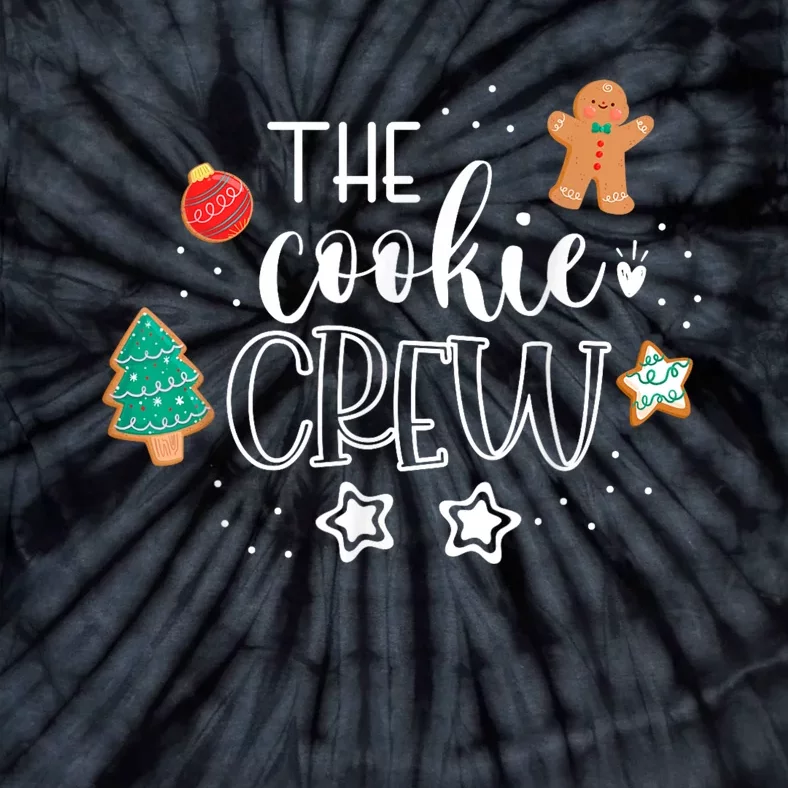 The Cookie Crew Christmas Baking Cookie Lover Tie-Dye T-Shirt