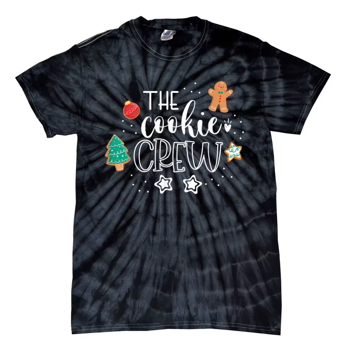 The Cookie Crew Christmas Baking Cookie Lover Tie-Dye T-Shirt