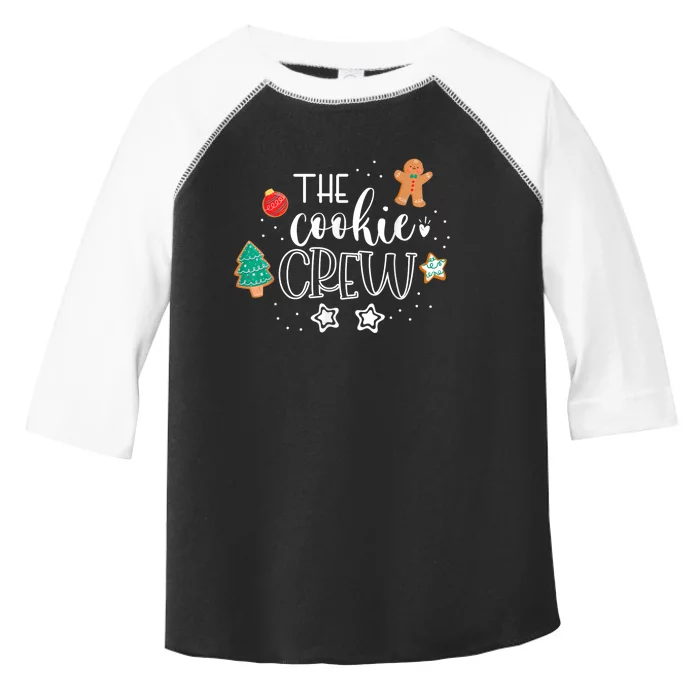 The Cookie Crew Christmas Baking Cookie Lover Toddler Fine Jersey T-Shirt