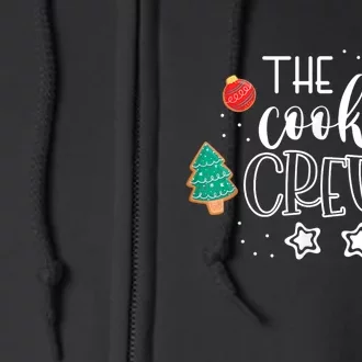 The Cookie Crew Christmas Baking Cookie Lover Full Zip Hoodie