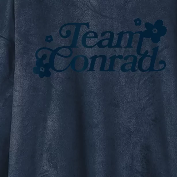 Team Conrad Cousins Beach Hooded Wearable Blanket