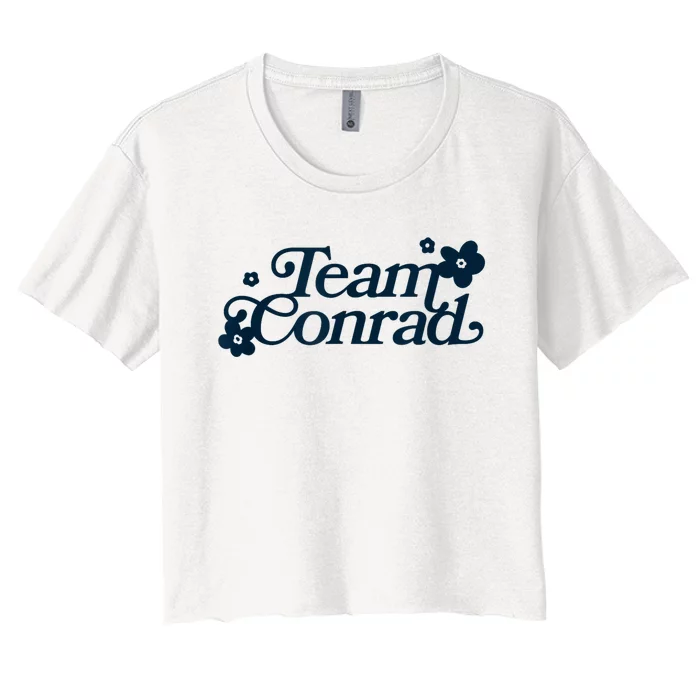 Team Conrad Cousins Beach Women's Crop Top Tee