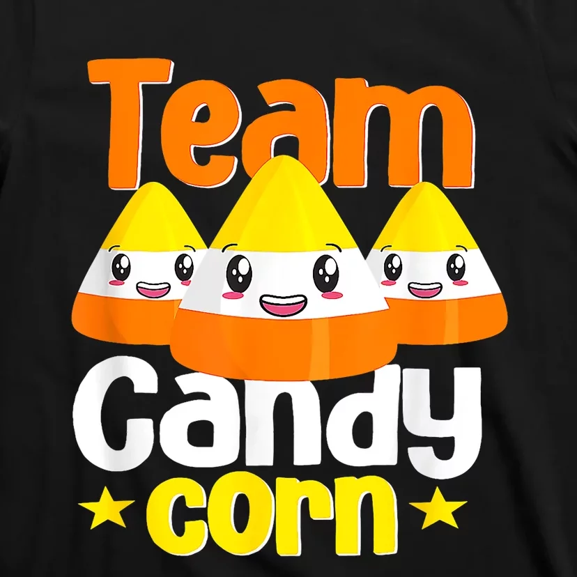 Team Candy Corn Halloween Costume Funny T-Shirt