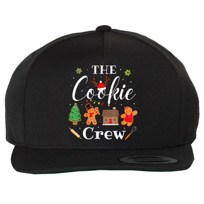 The Cookie Crew Christmas Baking Cookie Lover Wool Snapback Cap