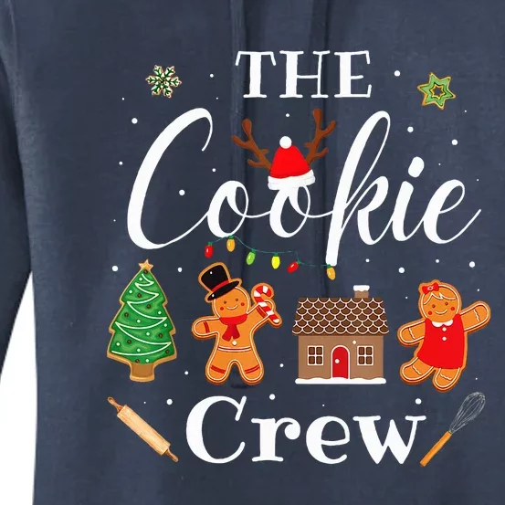 The Cookie Crew Christmas Baking Cookie Lover Women's Pullover Hoodie