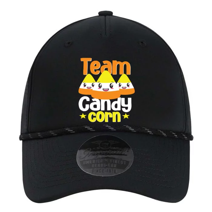 Team Candy Corn Halloween Costume Funny Performance The Dyno Cap