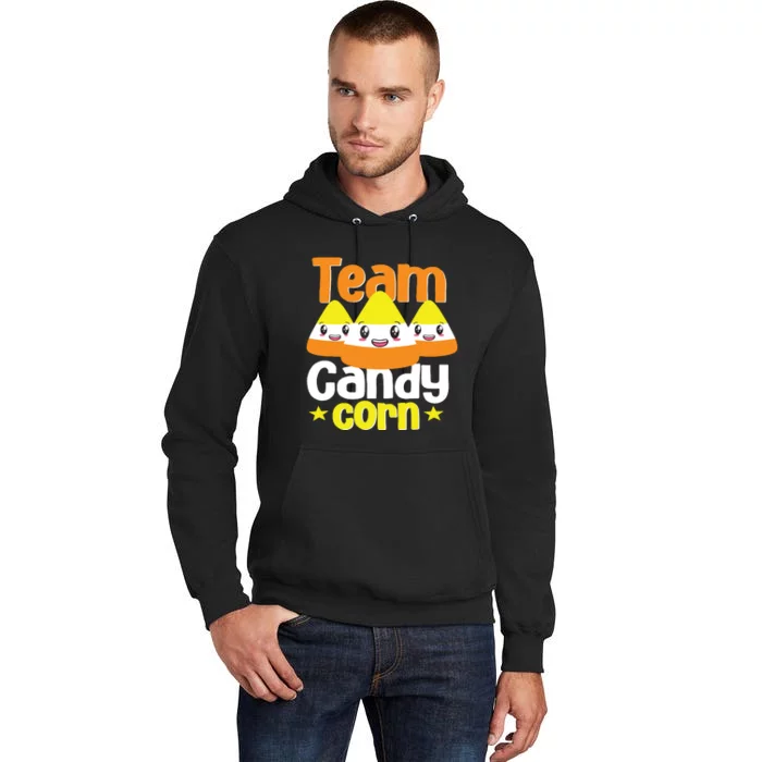 Team Candy Corn Halloween Costume Funny Tall Hoodie