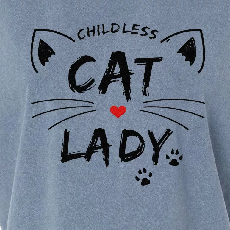 This Childless Cat Lady Ladies Is Voting President Garment-Dyed Women's Muscle Tee