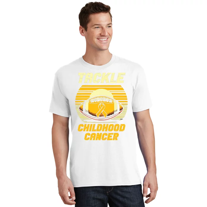 Tackle Childhood Cancer Awareness T-Shirt