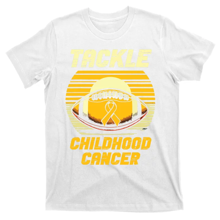 Tackle Childhood Cancer Awareness T-Shirt