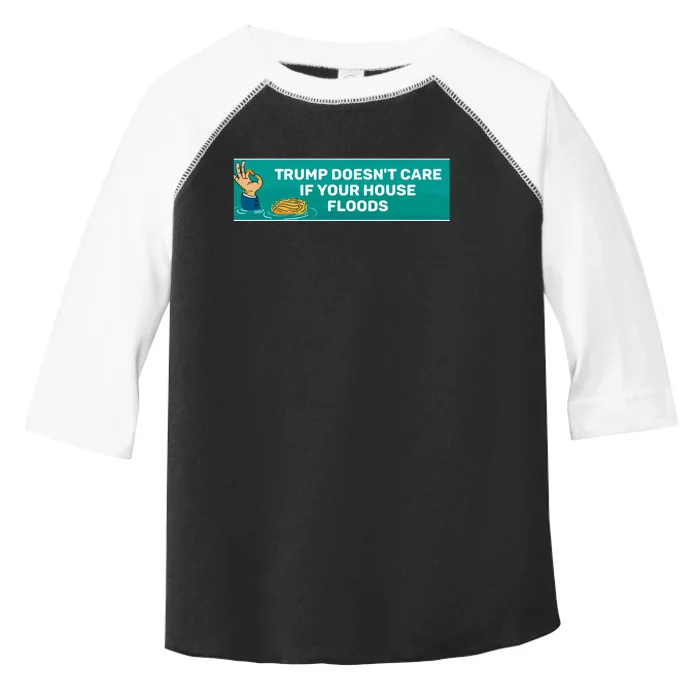 Trump Climate Change Creates More Oceanfront Property Toddler Fine Jersey T-Shirt