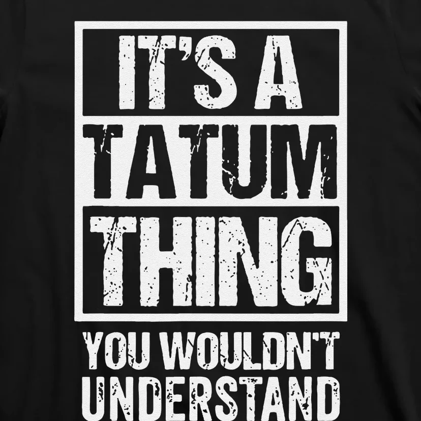 Tatum Coffee Connection Hub One Of A Kind Perspective T-Shirt