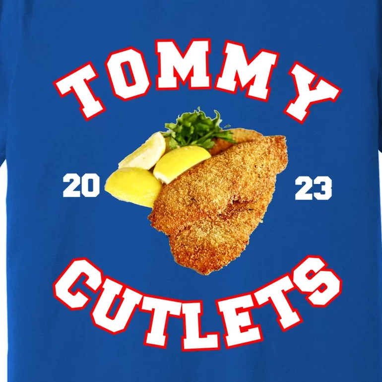 Tommy Cutlets Chicken Cutlets New York Fun Football Fan Premium T-Shirt