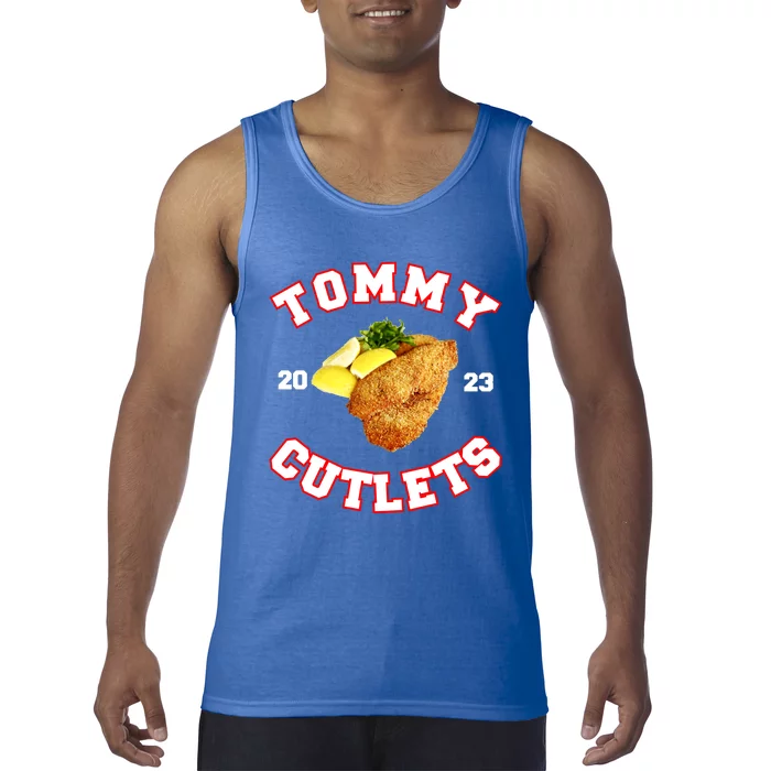 Tommy Cutlets Chicken Cutlets New York Fun Football Fan Tank Top