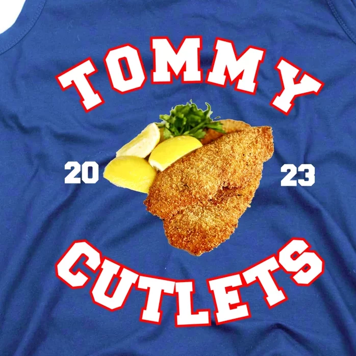 Tommy Cutlets Chicken Cutlets New York Fun Football Fan Tank Top