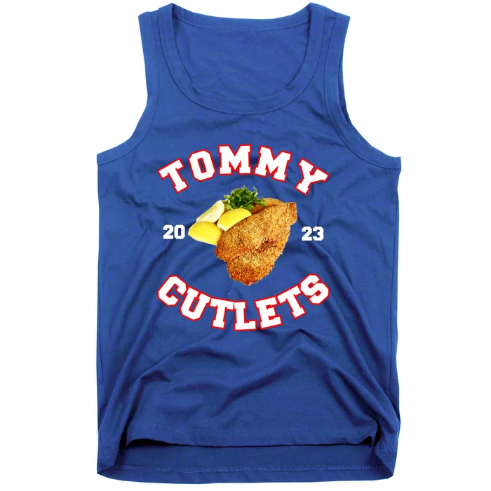 Tommy Cutlets Chicken Cutlets New York Fun Football Fan Tank Top