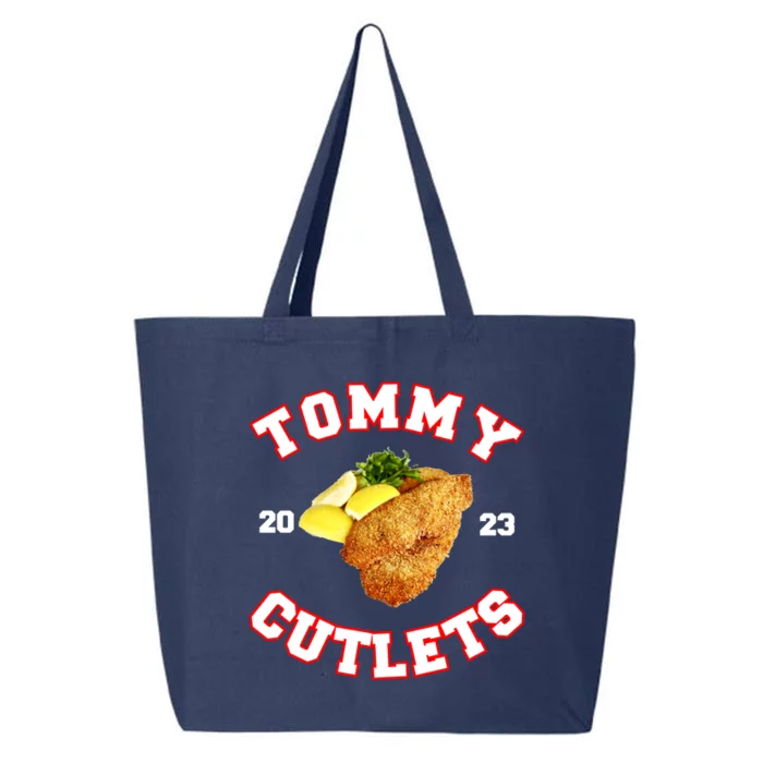 Tommy Cutlets Chicken Cutlets New York Fun Football Fan 25L Jumbo Tote