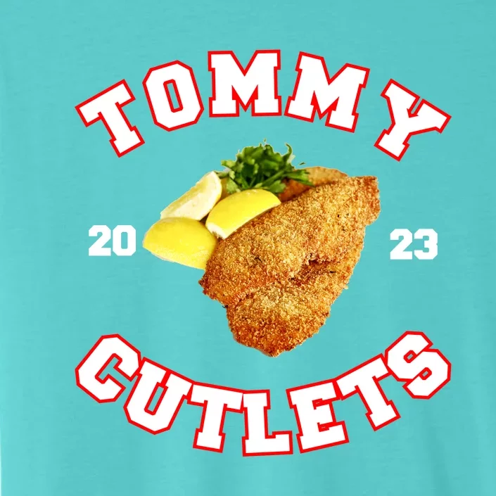 Tommy Cutlets Chicken Cutlets New York Fun Football Fan ChromaSoft Performance T-Shirt