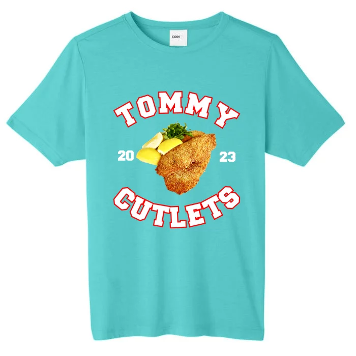 Tommy Cutlets Chicken Cutlets New York Fun Football Fan ChromaSoft Performance T-Shirt