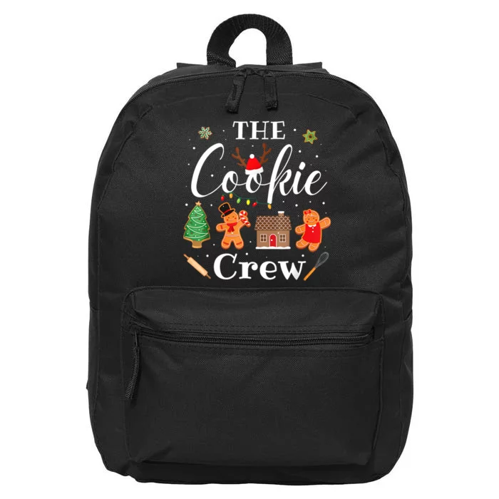 The Cookie Crew Christmas Baking Cookie Lover 16 in Basic Backpack