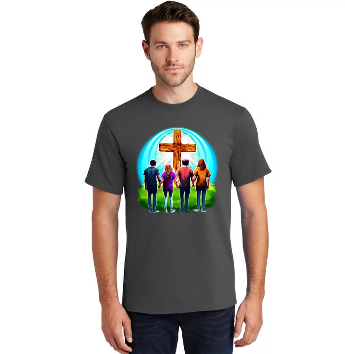 Teens Christian Catholic Retreat Tall T-Shirt