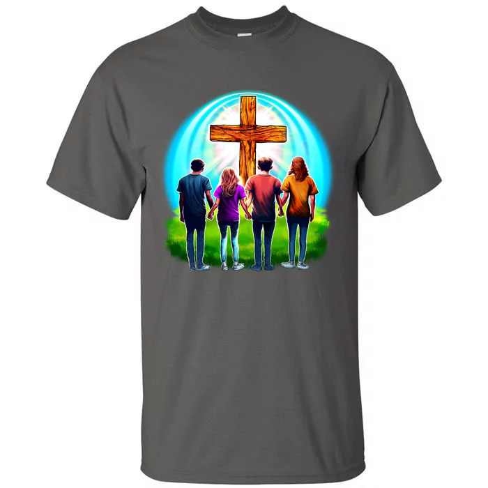 Teens Christian Catholic Retreat Tall T-Shirt