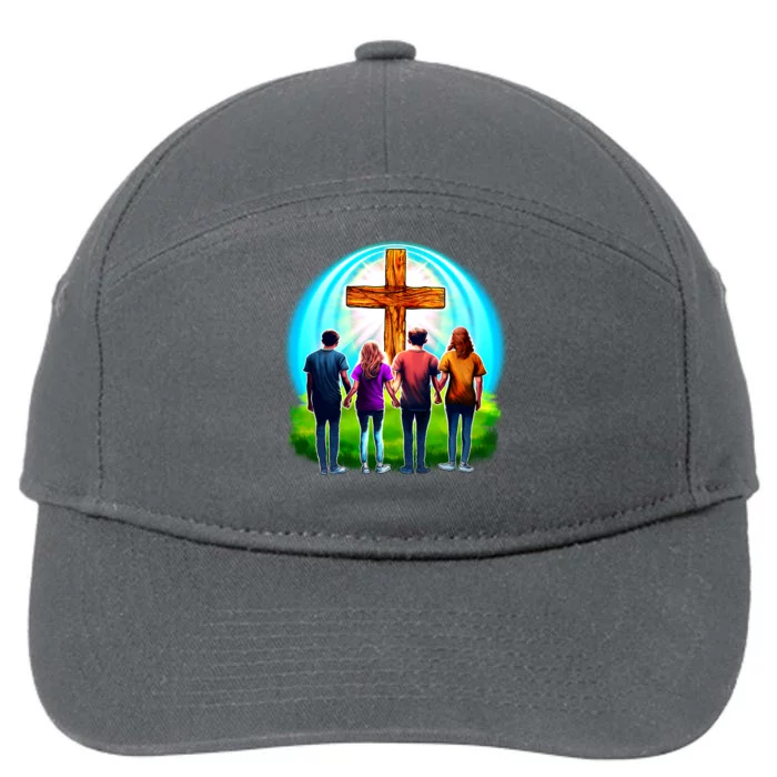 Teens Christian Catholic Retreat 7-Panel Snapback Hat