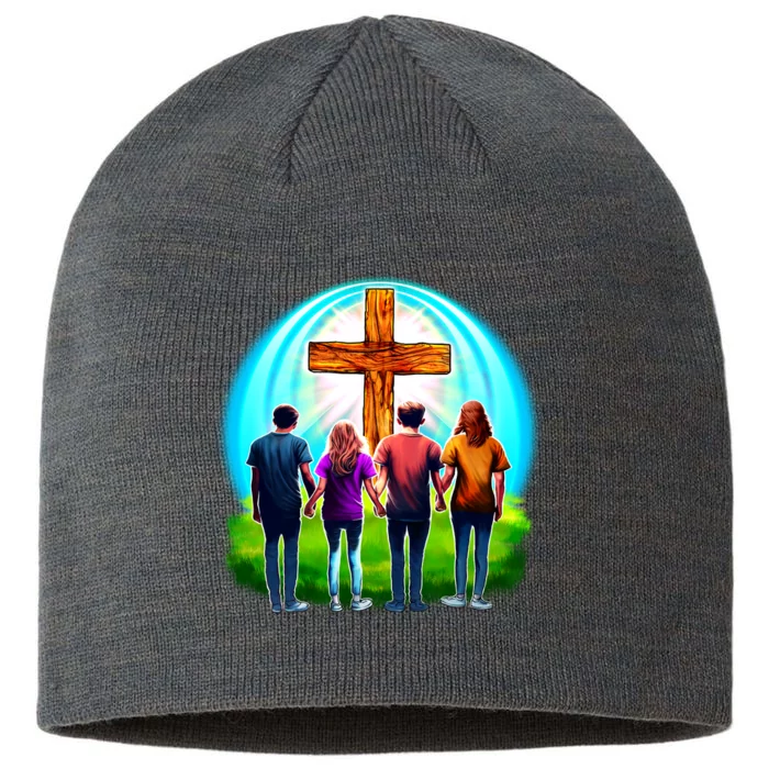 Teens Christian Catholic Retreat 8 1/2in Sustainable Knit Beanie