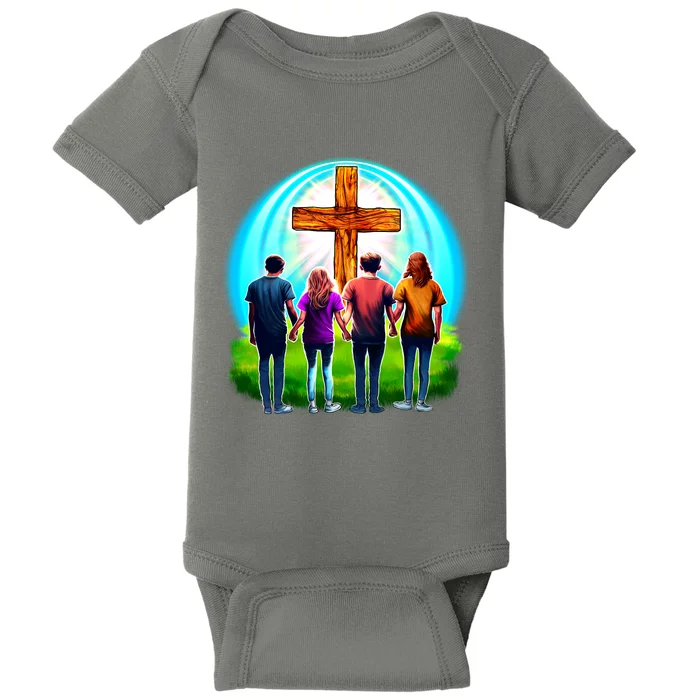 Teens Christian Catholic Retreat Baby Bodysuit