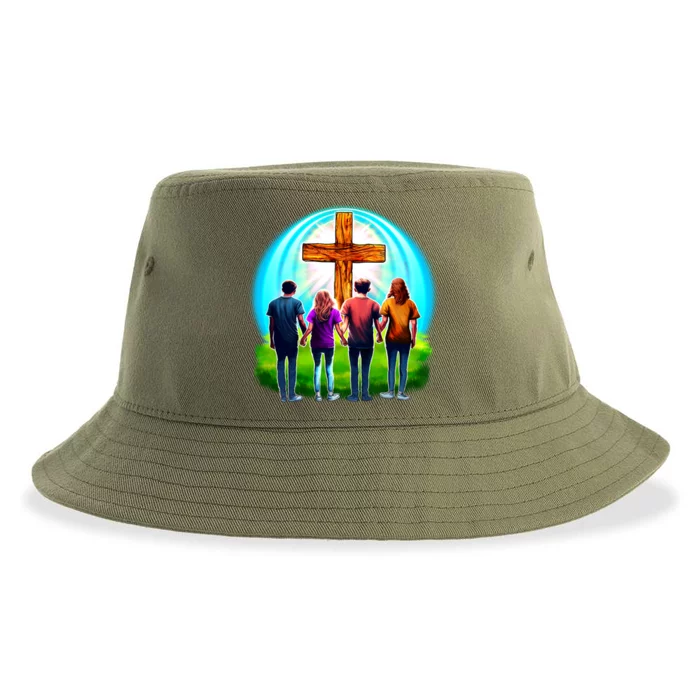 Teens Christian Catholic Retreat Sustainable Bucket Hat