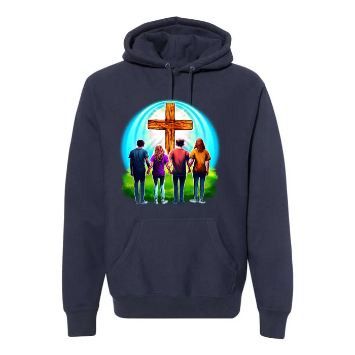 Teens Christian Catholic Retreat Premium Hoodie