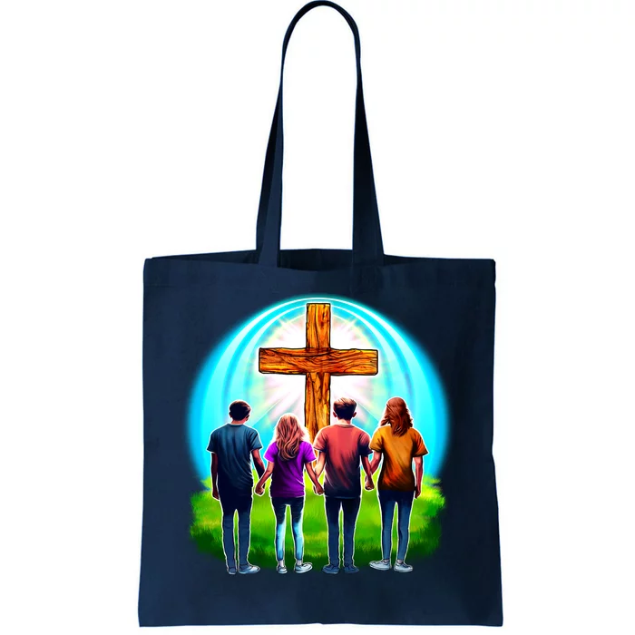 Teens Christian Catholic Retreat Tote Bag