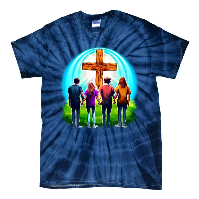 Teens Christian Catholic Retreat Tie-Dye T-Shirt