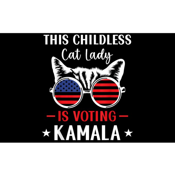 This Childless Cat Lady Is Voting Kamala Harris 2024 Bumper Sticker