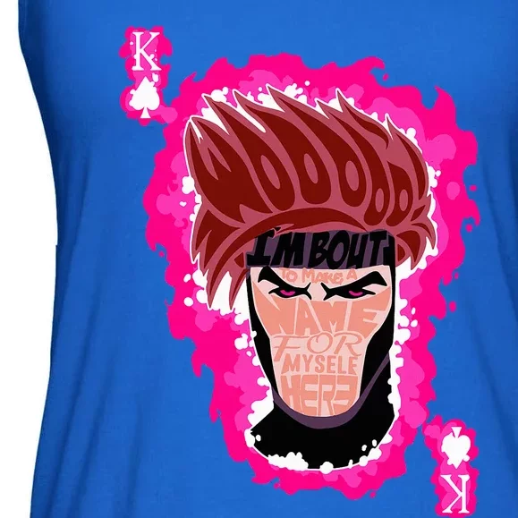 The Cajun Card King Ladies Essential Flowy Tank