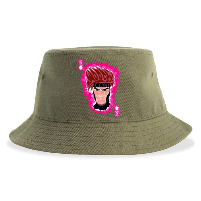 The Cajun Card King Sustainable Bucket Hat