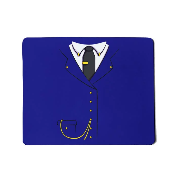 Train Conductor Costume For Halloween Cosplay Mousepad