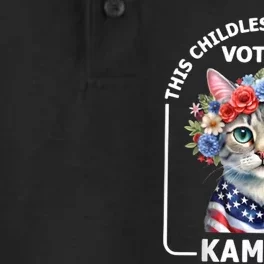 This Childless Cat Lady Ladies Is Voting Kamala Election 24 Dry Zone Grid Performance Polo