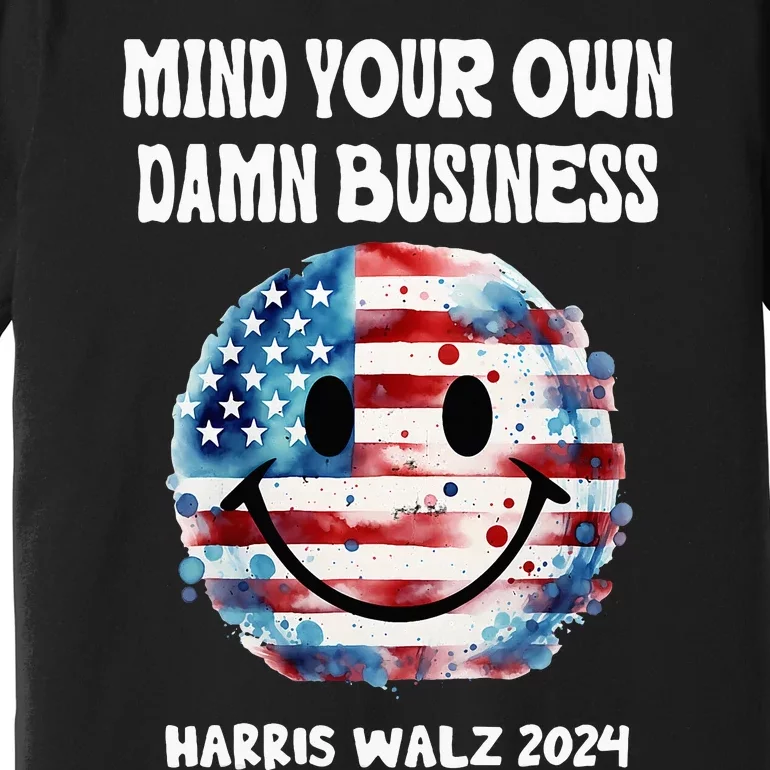 This Childless Cat Lady Ladies Is Voting Kamala Harris Premium T-Shirt