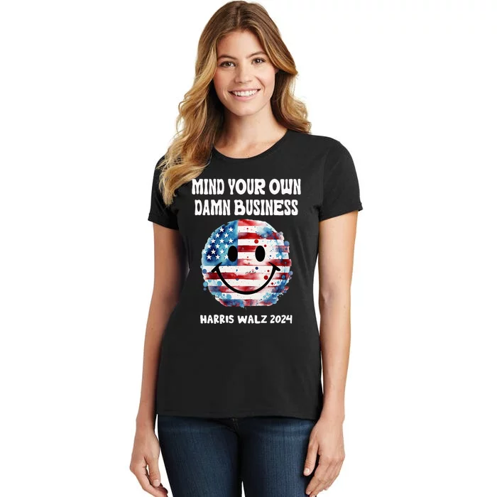 This Childless Cat Lady Ladies Is Voting Kamala Harris Women's T-Shirt