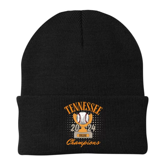 Tennessee College Champs Knit Cap Winter Beanie