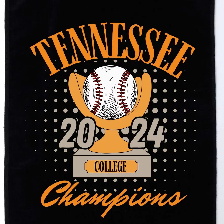 Tennessee College Champs Platinum Collection Golf Towel